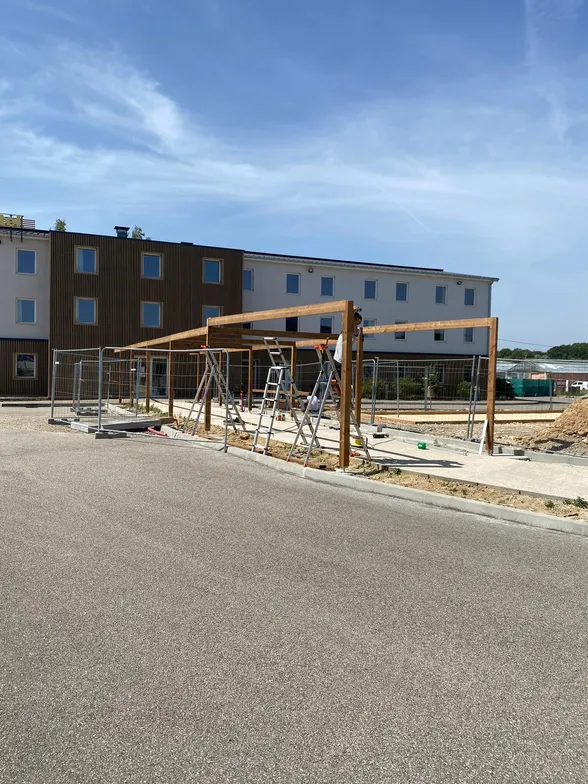 Aménagement complet d'un hôtel-restaurant, Montagnat, photo 6