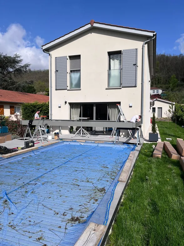 Marquise, pergola et stores sur une maison, Miribel, photo 7